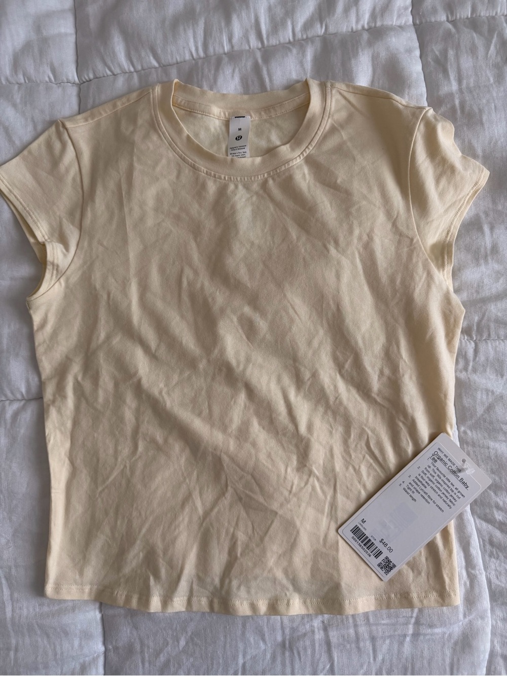 Lululemon Organic Cotton Baby Tee